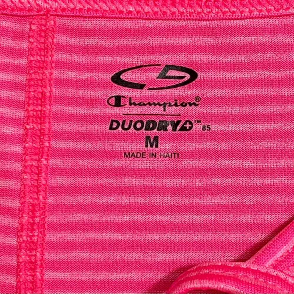 Champion Duo Dry Athletic Top Workout Shirt Medium - Picture 3 of 7